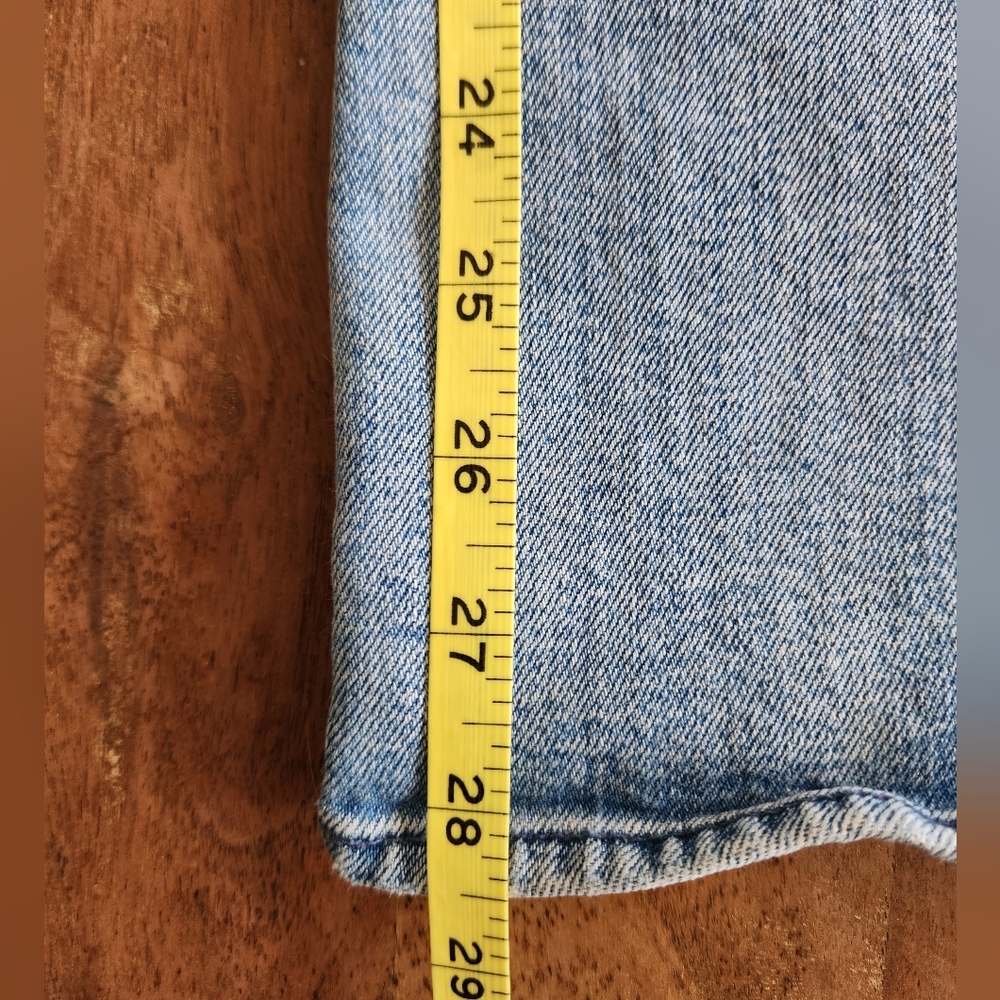 MOTHER Fly Tomcat Roller Jeans In Crashing Wash 28 - Picture 11 of 12